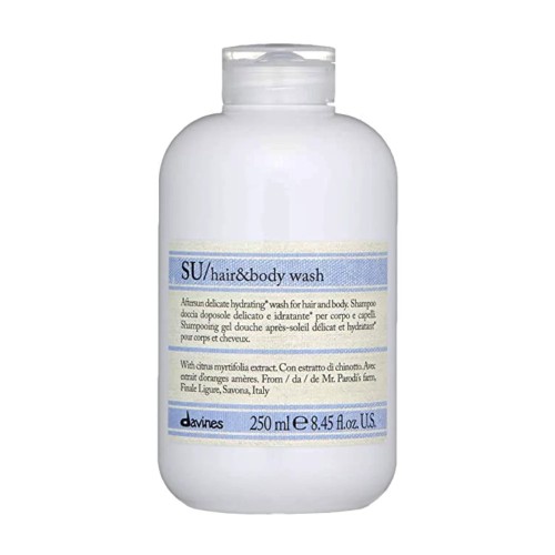 Шампунь для волос и тела - Davines Essential Haircare Su - Aftersun delicate hydrating hair and body wash